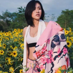 Fluory Koi Fish Pink Jiu Jitsu Gi -Boxing Promotions Store BJJF20P c 1