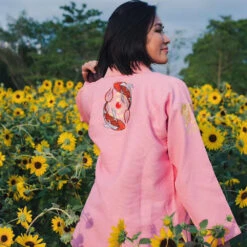 Fluory Koi Fish Pink Jiu Jitsu Gi -Boxing Promotions Store BJJF20P c 2