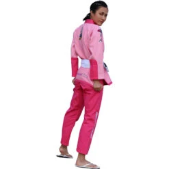 Fluory Mermaid Womens Pink Jiu Jitsu Gi 9 Fluory Mermaid Womens Pink Jiu Jitsu Gi -Boxing Promotions Store BJJF22 c 2