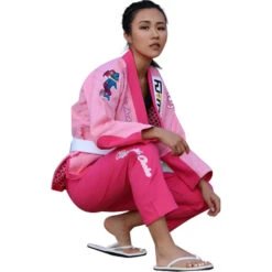 Fluory Mermaid Womens Pink Jiu Jitsu Gi 13 Fluory Mermaid Womens Pink Jiu Jitsu Gi -Boxing Promotions Store BJJF22 c 6