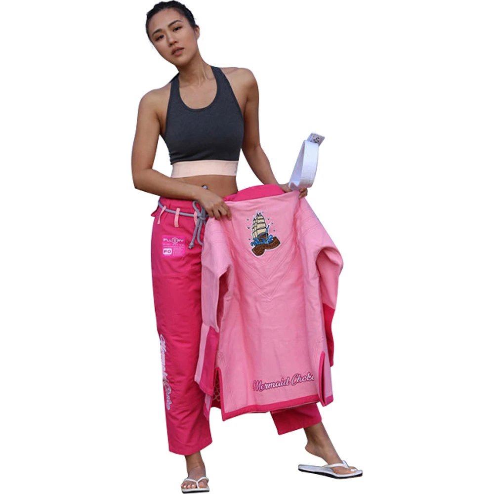 Fluory Mermaid Womens Pink Jiu Jitsu Gi 1 Fluory Mermaid Womens Pink Jiu Jitsu Gi