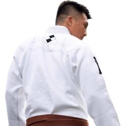 Fluory Mastermind White Jiu Jitsu Gi -Boxing Promotions Store BJJF23 c 2