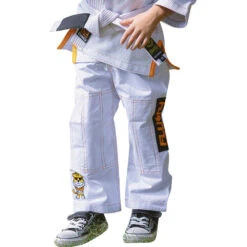 Fluory Tiger Kids Jiu Jitsu Gi -Boxing Promotions Store BJJF33 c 5