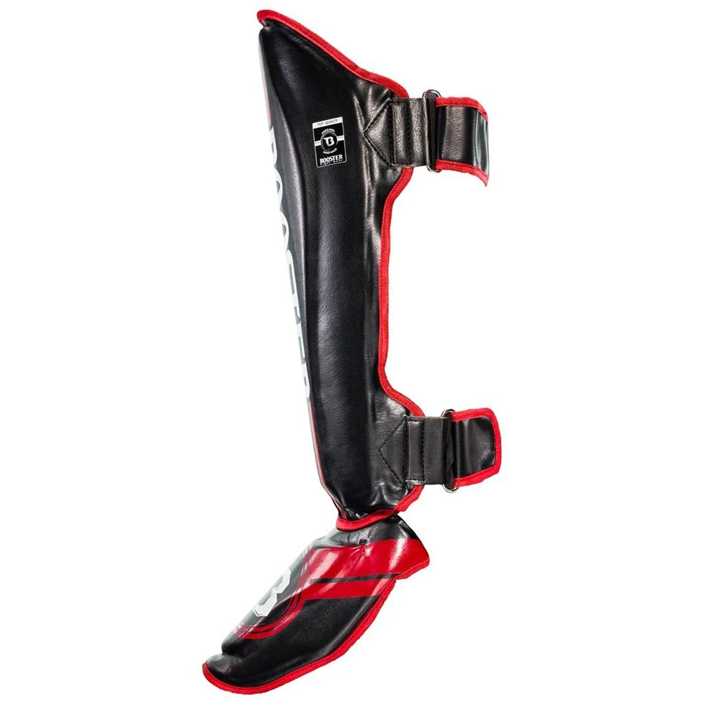 Booster BSG V3 Black/Red Shin Guards 2 Booster BSG V3 Black/Red Shin Guards - Image 2