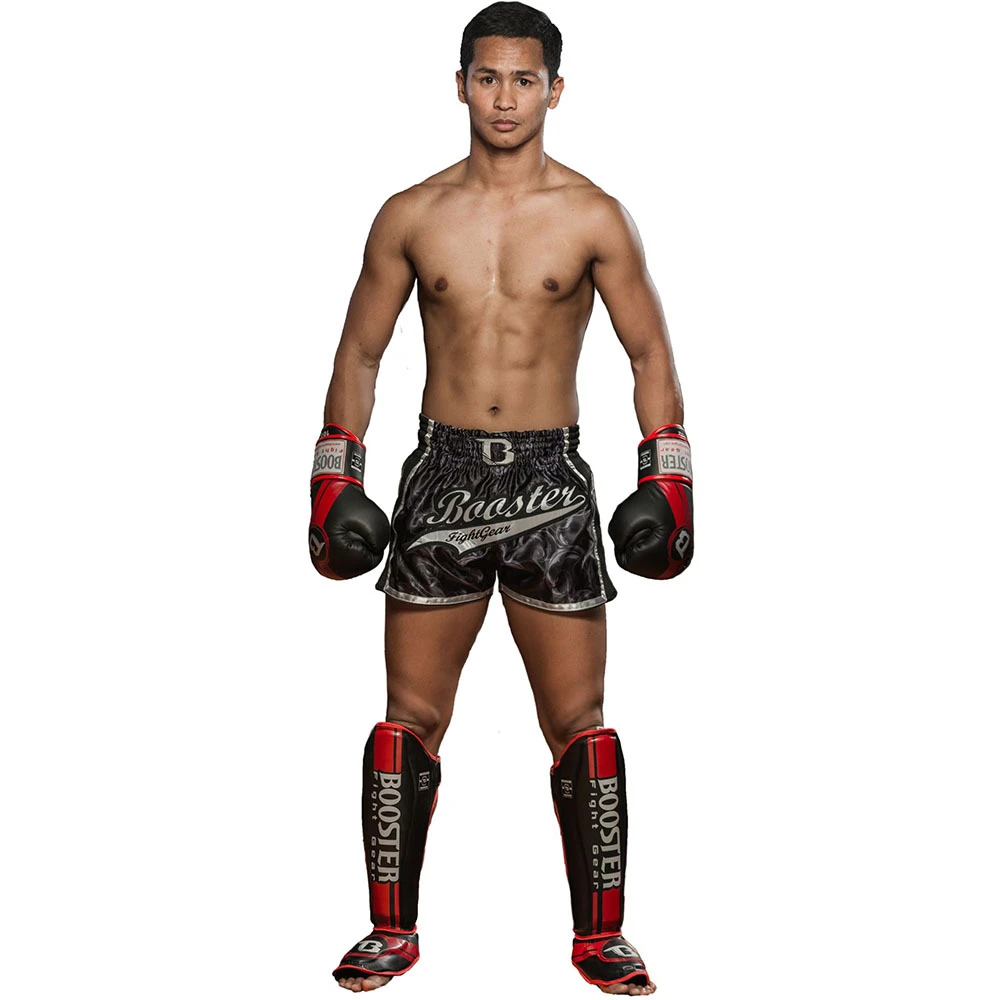 Booster BSG V3 Black/Red Shin Guards 4 Booster BSG V3 Black/Red Shin Guards - Image 4