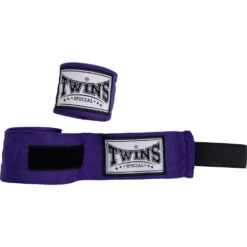 Twins 5m Purple Hand Wraps -Boxing Promotions Store CH1 PUR 3