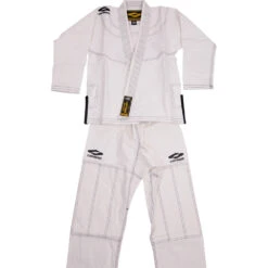 Contender White Kids Jiu Jitsu Training Gi -Boxing Promotions Store CJW 557JWH c 3