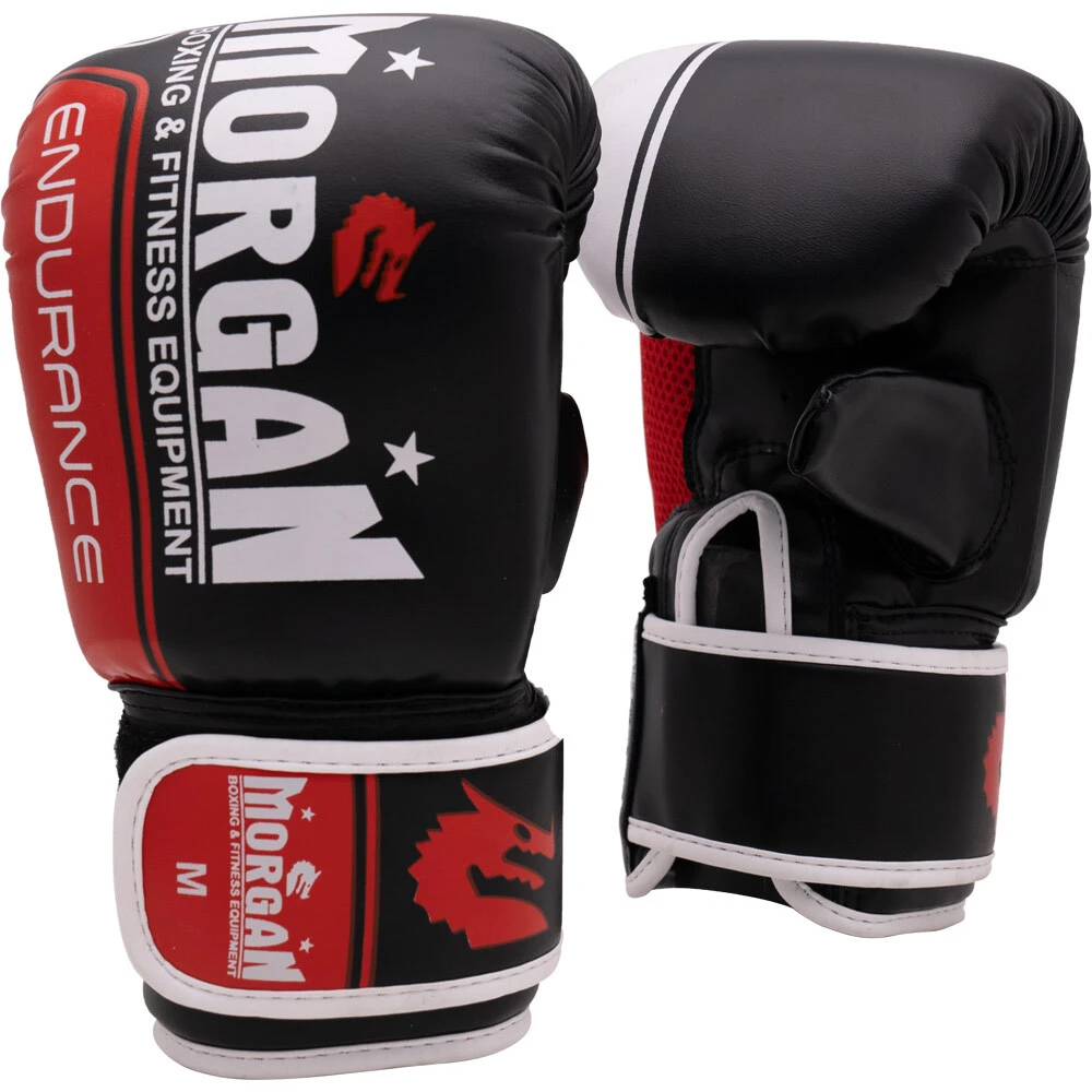Morgan Endurance Red Pro Bag Gloves 1 Morgan Endurance Red Pro Bag Gloves