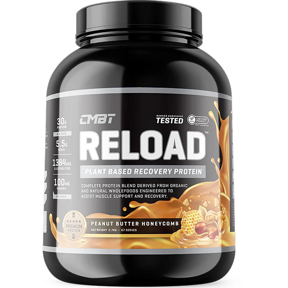CMBT Reload Recovery 2.7Kg Peanut Butter Honeycomb 1 CMBT Reload Recovery 2.7Kg Peanut Butter Honeycomb
