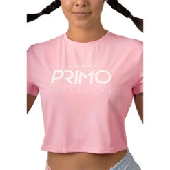 Primo Pink Womens Crop Top -Boxing Promotions Store CROP PNK c 1