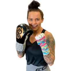 Fight 3.8cm Tribal Fight Tape - 8 Pack -Boxing Promotions Store CSMS TR380F 2