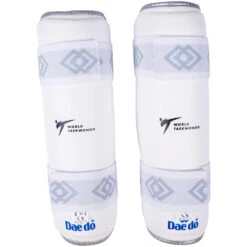 Daedo WT Approved Silver Fit Shin Guards