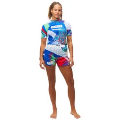 VHTS J. Demsky Short Sleeve Womens Rash Guard -Boxing Promotions Store DEMSKY SS F c 2