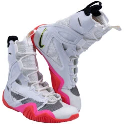 Nike Hyperko 2 SE White/Black/Bright Crimson Boxing Shoes -Boxing Promotions Store DJ4475 c 2