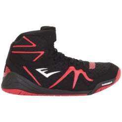 Everlast Pivt Black/Red Boxing Boots 5 Everlast Pivt Black/Red Boxing Boots -Boxing Promotions Store DWEME059A BLK RED c 1
