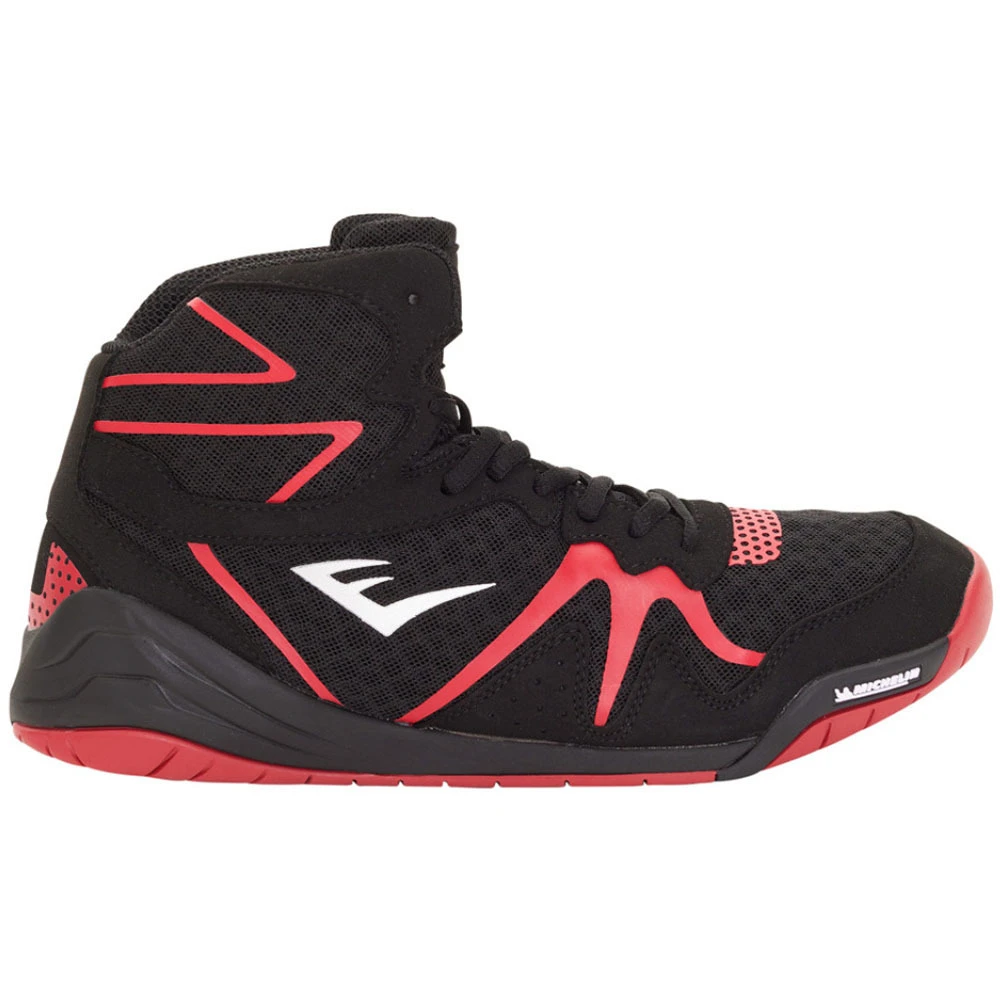 Everlast Pivt Black/Red Boxing Boots 2 Everlast Pivt Black/Red Boxing Boots - Image 2