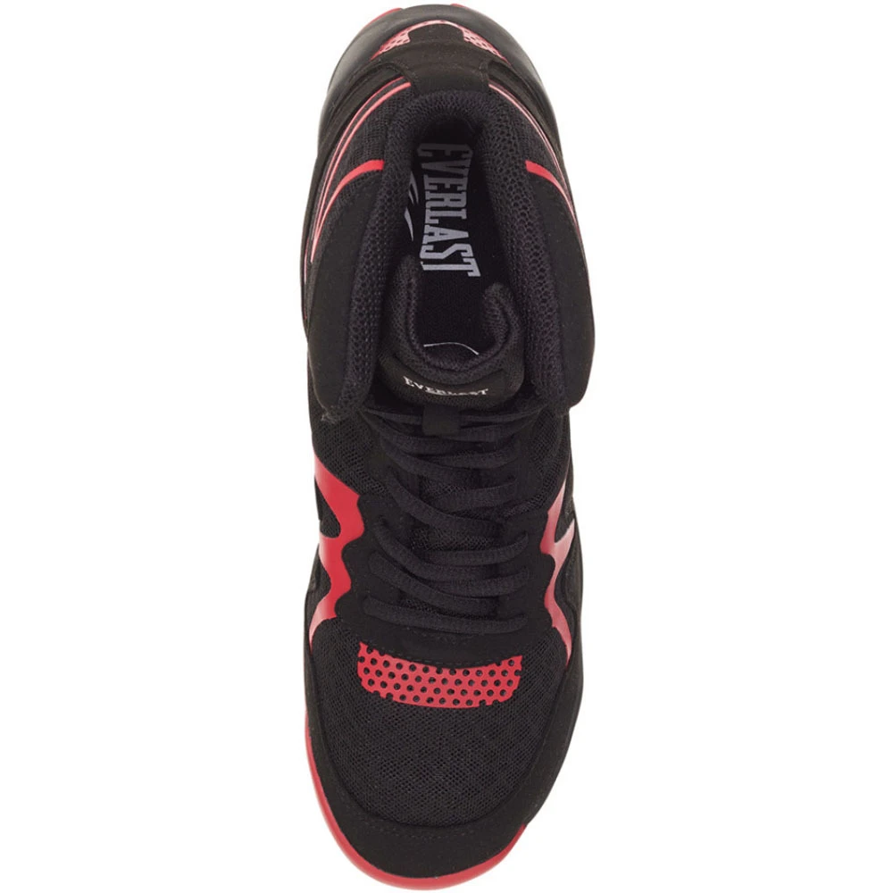 Everlast Pivt Black/Red Boxing Boots 3 Everlast Pivt Black/Red Boxing Boots - Image 3