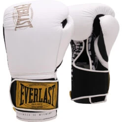 Everlast 1910 Classic Training White Boxing Gloves
