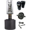 Everlast Powercore Silver Freestand Punch Bag &amp; Accessories