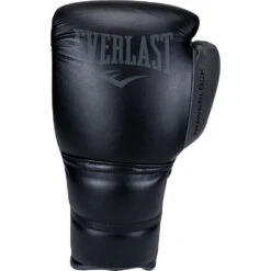 Everlast Pro Powerlock2 Black/Grey Fight Gloves -Boxing Promotions Store DWEQ141268 BLKGRY c 3
