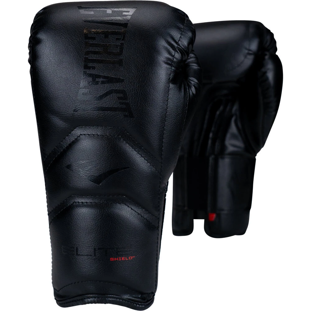 Everlast Elite Pro Black Training Gloves 1 Everlast Elite Pro Black Training Gloves