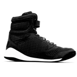 Everlast Elite Hi-Top Black Boxing Boots -Boxing Promotions Store DWEQEME061 BLK c 3