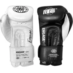 Engage Billboard Black/White Boxing Gloves -Boxing Promotions Store EBB BG BW c 2