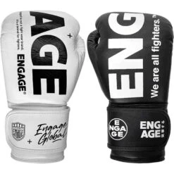 Engage Billboard Black/White Boxing Gloves