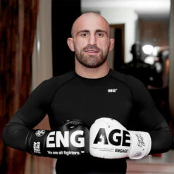 Engage Billboard Black/White Boxing Gloves -Boxing Promotions Store EBB BG BW c 4