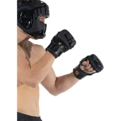 Engage E-Series Black MMA Grappling Gloves -Boxing Promotions Store ESS SGG BBO c 2