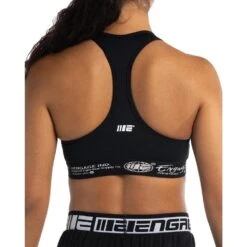 Engage Womens Black Sports Bra -Boxing Promotions Store EW SB BLK c 3