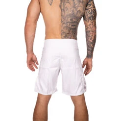 Contender F-4 White Fight Shorts -Boxing Promotions Store F 4WH c 2