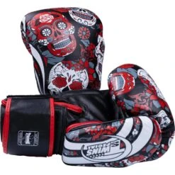 Twins Red Skull Tattoo Boxing Gloves -Boxing Promotions Store FBGLV3 53 c 2
