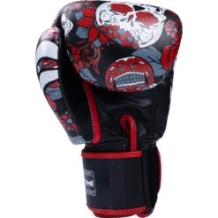 Twins Red Skull Tattoo Boxing Gloves -Boxing Promotions Store FBGLV3 53 c 5