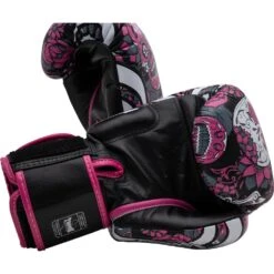 Twins Skull Tattoo Pink Boxing Gloves -Boxing Promotions Store FBGVL3 53 PNK c 7