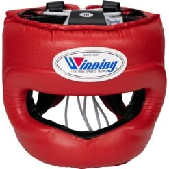 Winning Red FG-5000 Head Guard