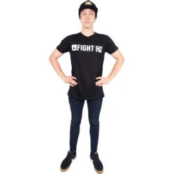 FightHQ Logo Black Tee -Boxing Promotions Store FHQ BLK TEE c 3