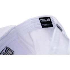 FightHQ White Cap 7 FightHQ White Cap -Boxing Promotions Store FHQ CAP W 3