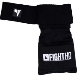 FightHQ Black Quick Gel Wraps -Boxing Promotions Store FHQ GEL WRAPS K 3