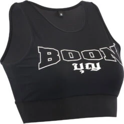 Boon Black Crop Top -Boxing Promotions Store FTSBK c 2