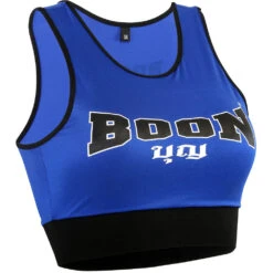 Boon Blue Crop Top -Boxing Promotions Store FTSBL c 2