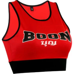 Boon Red Crop Top -Boxing Promotions Store FTSR c 2