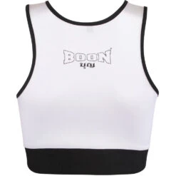 Boon White Crop Top -Boxing Promotions Store FTSW c 3