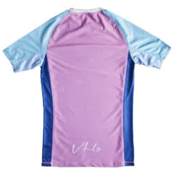 VHTS FW 22 LE Waffle Pink Womens Rash Guard -Boxing Promotions Store FW22RG PNK F c 1