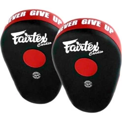 Fairtex Maximised Black/Red Focus Mitts