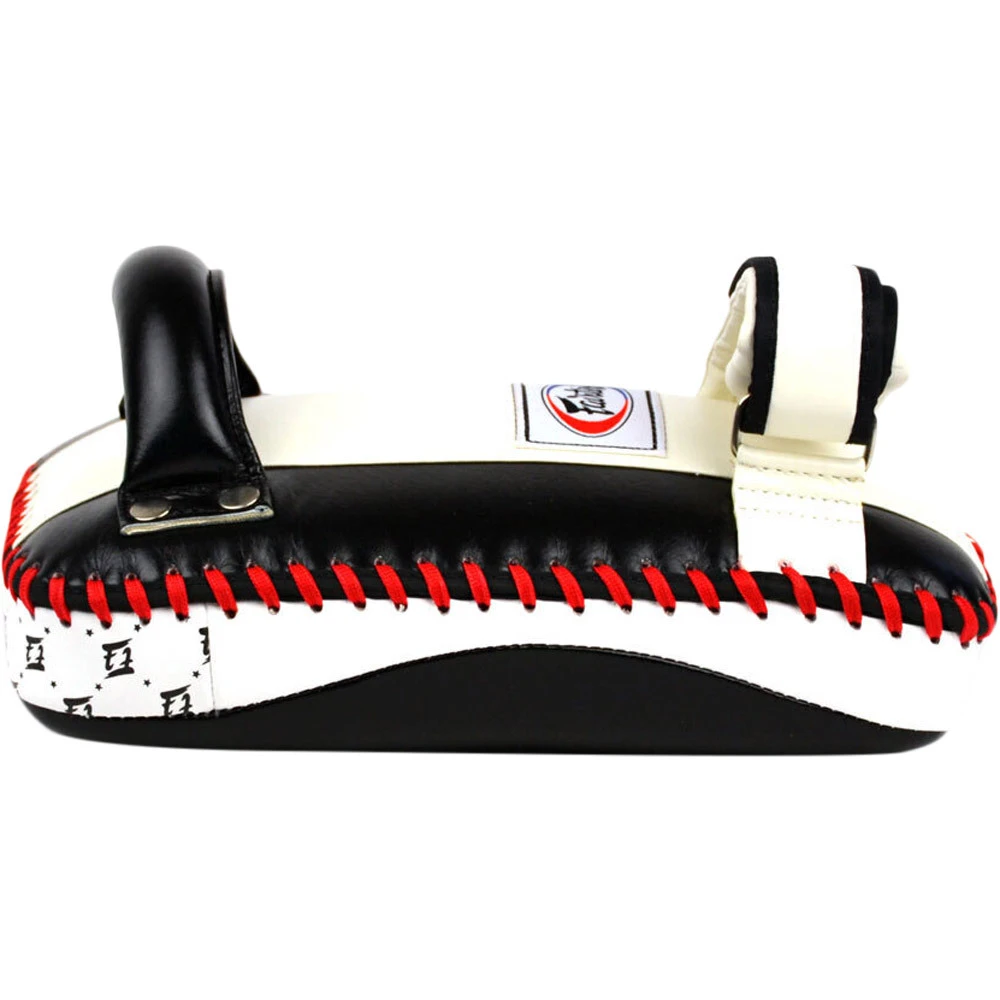 Fairtex Small Curved Black/White Thai Pads 4 Fairtex Small Curved Black/White Thai Pads - Image 4