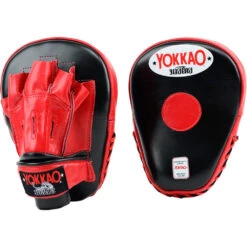 Yokkao Curved Black/Red Focus Mitts