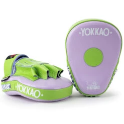 Yokkao Orchid Bloom Open Leather Focus Mitts -Boxing Promotions Store FYML 20 2