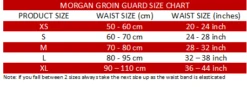 Morgan Classic White Elastic Groin Guard -Boxing Promotions Store GP 1 WHI c