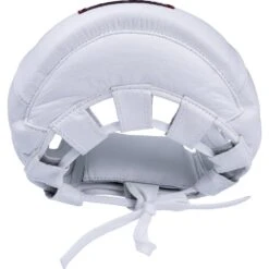 Twins Chin &amp; Cheek White Head Gear -Boxing Promotions Store HGL3 WHT c 2